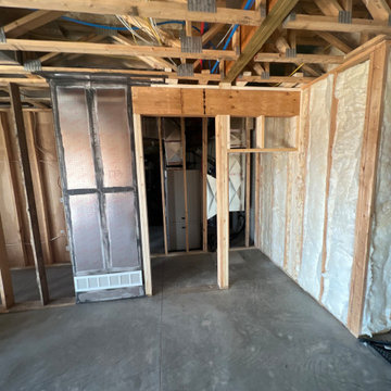 Interior basement adjustments and add ons