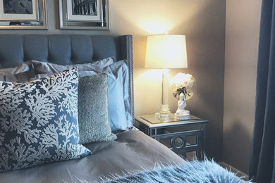 Inspiration for a transitional bedroom remodel in Denver