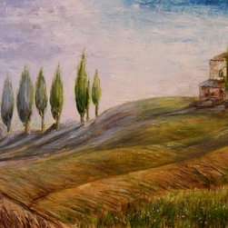 Земля холмов. ТОСКАНА - Paintings