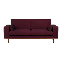 Colton Collection - Burgundy - Sofas