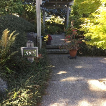Nutmeg Designs House Numbers in their New Homes