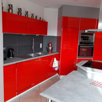 Conception de cuisine moderne et dynamique