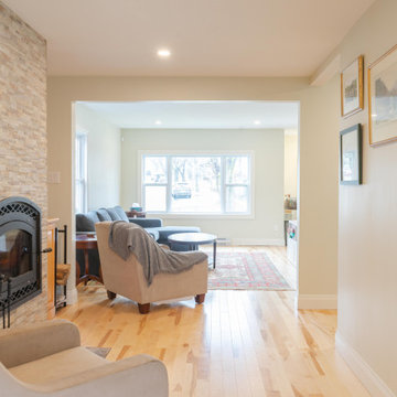 Modern kitchen & Bath renovation | Habermehl Contracting