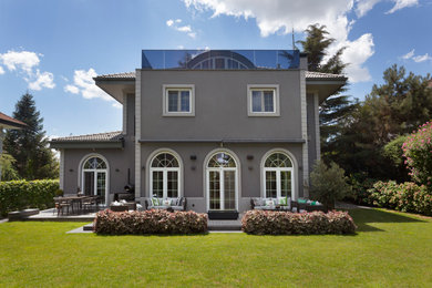 Example of a trendy exterior home design in Other