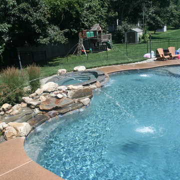 Water Slide, Water Feature, Fire Pit, Fire Feature, Torches, Lights, Spa, & More