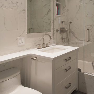 Master Bathroom - Contemporary Renovation - Madison & 62nd St, NY, NY