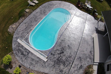 Inspiration for a pool remodel in Seattle