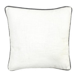 Roche White Pillow - Decorative Pillows
