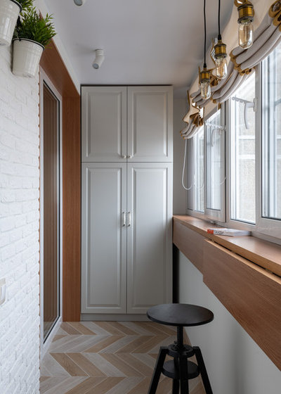 Современный Балкон и лоджия by Вера Шеверденок | Roomba interior