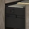 Pemberly Row 2 Drawer Lateral File Cabinet in Modern Hickory - Engineered Wood
