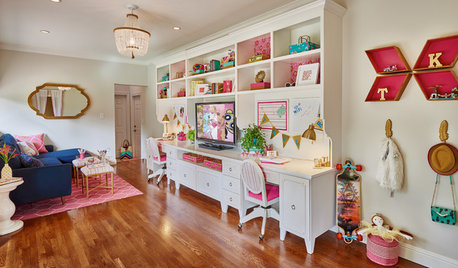 Room of the Day: A Fun and Functional Lounge for 2 Tweens