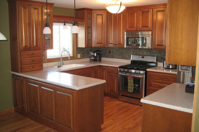 Inspiration for a contemporary kitchen remodel in Other
