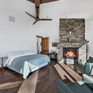 Eastern Idaho Timber Frame: Driggs Residence