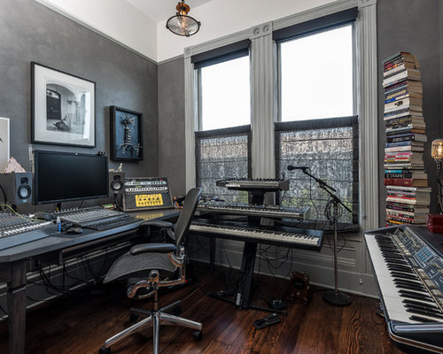 Best Music Studio Design Ideas & Remodel Pictures | Houzz  SaveEmail