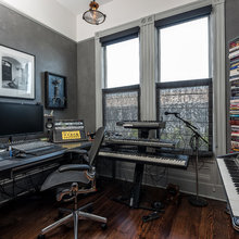 gray walls