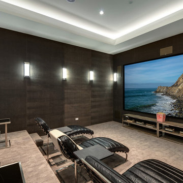 Contemporary Home Theater