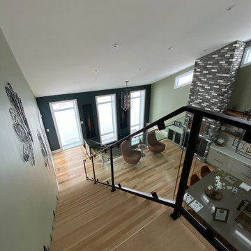 Open Staircase to the Second Floor