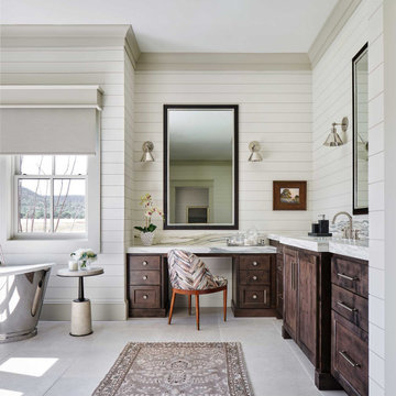 Interior and Exterior Paint Project for Texas Ranch House