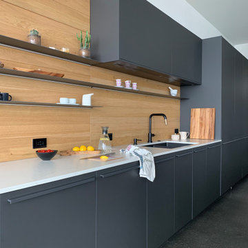 Minimalistic Open Plan Kitchen
