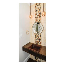 powder room walls