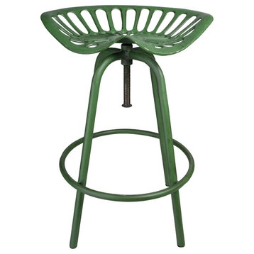 Industrial Heritage Green Tractor Chair