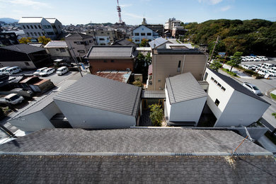大阪にあるおしゃれな家の外観の写真