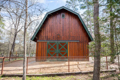 他の地域にあるおしゃれな物置小屋・庭小屋の写真