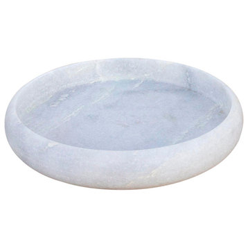 Modern Marble Round Bowl