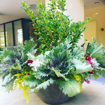 Fall Container Garden Design