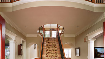 Stair Railings, Archways, Wainscoting