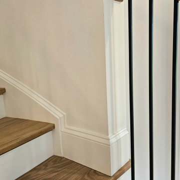 Project #110 | Beautiful Curved Staircase with Circular Balcony