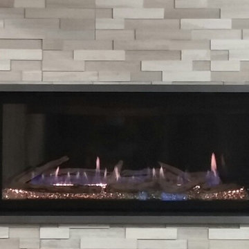Kozy Heat Slayton 36 with Erthcoverings Natural StonesPanels