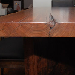 Escade Live Edge Dining Table - Dining Tables