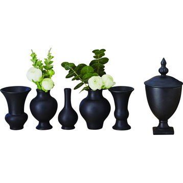 Chinoise Vases - Black