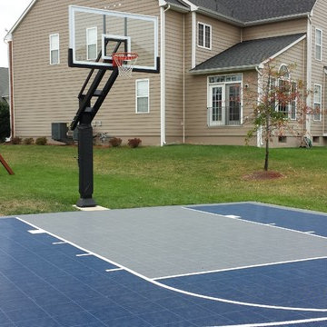 Clay A's Pro Dunk Diamond Basketball System on a 26x26 in Ashburn, VA