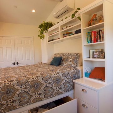 Bed with Built in Space Saving Storage
