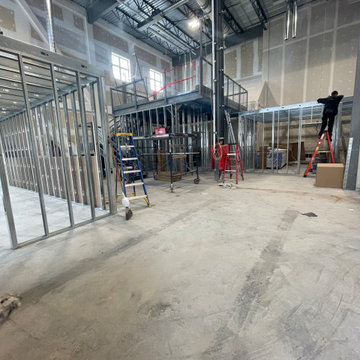 Commercial Mezzanine, Office Design Construction
