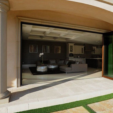 Beverly Hills Pocketing system/Bi Folding doors