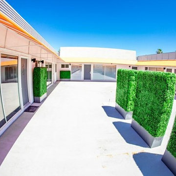 Artificial Hedges for Palm Springs Apartment Complex