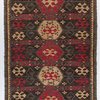 Chandra Ryleigh Ryl-46903 Rug, Gray/Red/Natural, 7'9"x10'6"