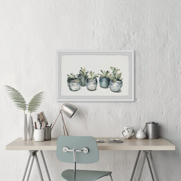 "Watch Us Grow II" Framed Painting Print