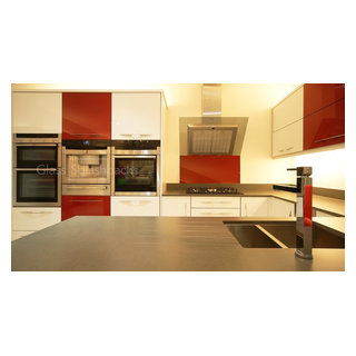 Glass Splashbacks in Kitchens - Modern - Kitchen - Belfast - by DIY Splashbacks | Houzz