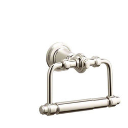 Kallista Chrome Inigo by Michael S Smith Toilet Paper Holder - Toilet Paper Holders