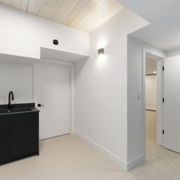 Strathearn Drive - Fenix Black Melamine & Oiled Walnut