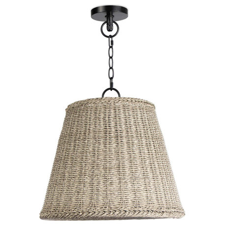 Augustine Outdoor Pendant Large, Weathered White