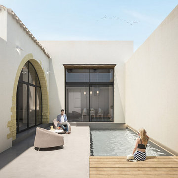 piccola corte, zona piscina