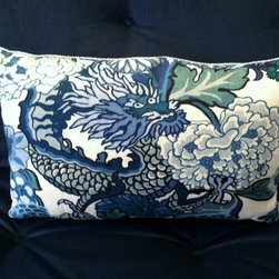 Chiang Mai Dragon Throw Pillow - Decorative Pillows