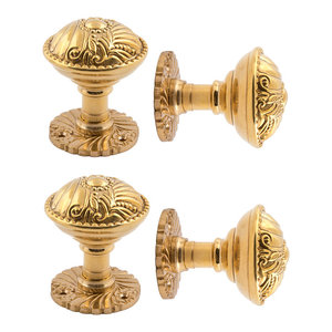 Roanoke Door Knob Back Plates~Many Finishes