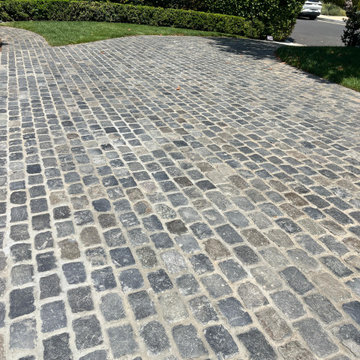 Reclaimed German Basalt Cobblestone