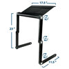 Mount-It! Laptop Stand, Adjustable Vented Laptop Table, Portable and Lightweight